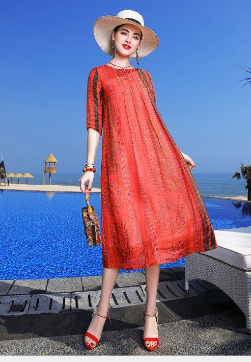 夢(mèng)思蘭2020春裝苧麻新款中長(zhǎng)裙進(jìn)貨攻略